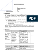 Plan Tutoria - 2do 2016