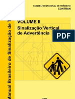 Manual Sinalização de Advertência