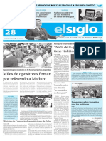 Edicion Impresa El Siglo 28-04-2016