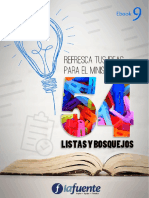 Coleccion de 54 Listas y Bosquejos en PDF