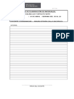 Informe de Elaboracion de Materiales 6080