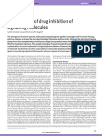 Mechanisms of drug inhibition of signalling molecules