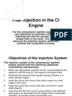 Fuel Injection in The CI Engine