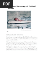 Download Pengetahuan Ibu Tentang ASI Eksklusif Rendah by Ipink D Greenwolf SN31070938 doc pdf