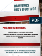 Parámetros Indicados y Efectivos