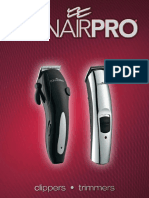 ConairPRO Clippers Trimmers Catalog 2011