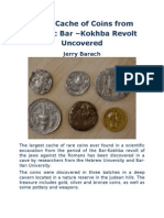 Large Cache of Coins From Historic Bar- Kokbha Revolt Uncovered