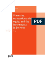 Pwc Guide Financing Transactions Debt Equity Second Edition 2015