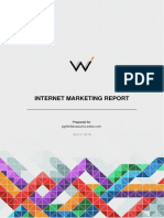 Internet Marketing Report: Prepared For