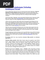 Download Pengaruh Lingkungan Terhadap Kehidupan Parasit by Hery Hamid SN310728785 doc pdf