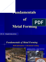 Fundamentals of Metal Forming