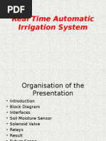 Real Time Automatic Irrigation System