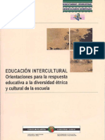 Ed Intercultural - Orientaciones Vasco