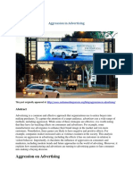 Aggression in Advertising PDF