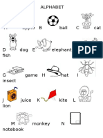 Alphabet Pictionary 