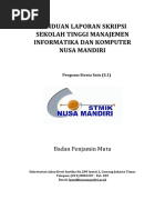 Download Panduan Skripsi STMIK Nusa MandiriRev2016 by Afdal Dinil Haq SN310740240 doc pdf