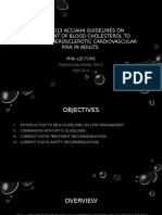 Lipid Management - 2013 ACC-AHA Guidelines