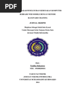 Download Sistem Pakar Penelusuran Kerusakan Komputer Berbasis Web Mobile Dengan Metode Backward Chaining by Afdal Dinil Haq SN310740572 doc pdf