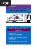 Download The Role of Hospital Pharmacist as Preceptor by Klub Apoteker Indonesia SN31074135 doc pdf