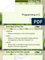 Programming in C - 04 - Output To The Console