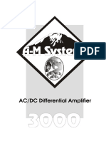 3000manual AC-DC Differential Amplifier