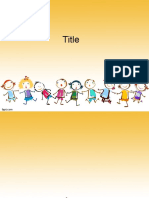 Powerpoint For Kids Template