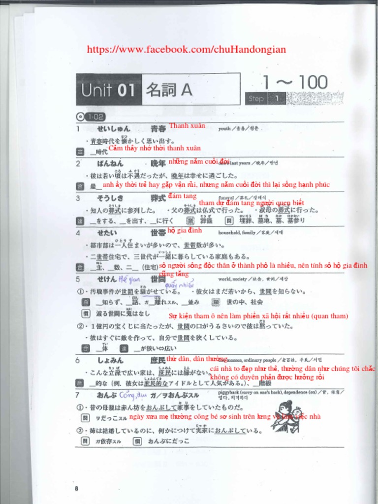 N1 Mimi Kara Goi 1 Chuhandongian Pdf