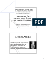 Estudo Das Articulações