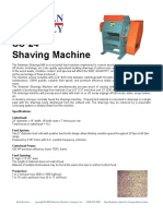 SS-24 Shaving Machine