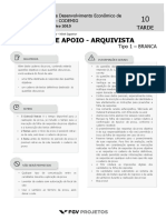 CODEMIG Analista de Apoio - Arquivista (AAARQ) Tipo 1