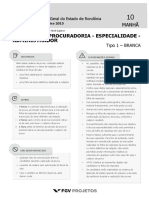 PGE Analista Da Procuradoria - Especialidade - Administrador (AP-ADM) Tipo 1