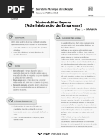 201506 Tecnico de Nivel Superior (Administracao de Empresas) (NS005) Tipo 1