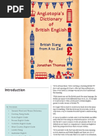 British Slang Dictionary Ibooks - Iba | PDF | Language Arts & Discipline