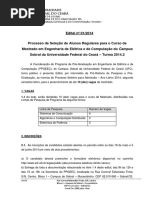 Edital Ppgeec 2014-2