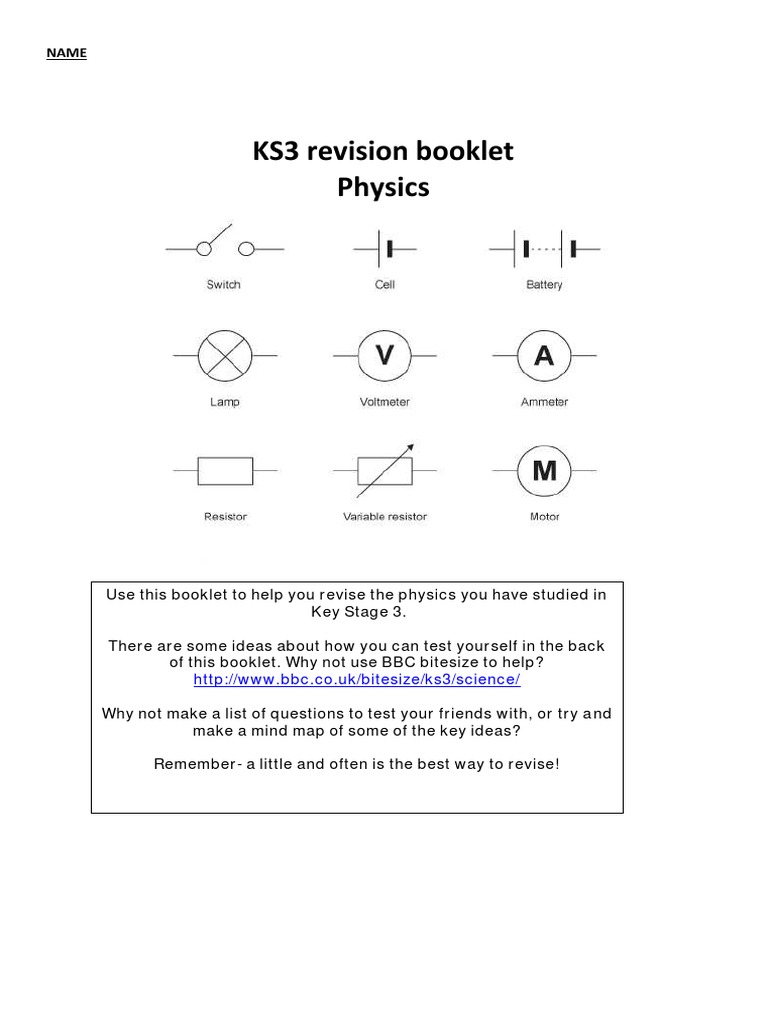 Year 9 Physics Revision Guide | PDF | Sound | Orbit