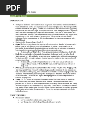 udl lesson plan