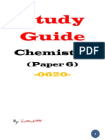 IGCSE Chemistry Paper 6