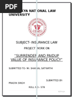 HDFC Life Surrender Form | PDF | Life Insurance | Insurance