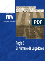 Regla 3 El Numero de Jugadores