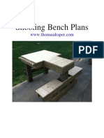 Free Shooting Bench Plans