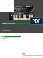 Promars: Owner's Manual PLUG-OUT Software Synthesizer