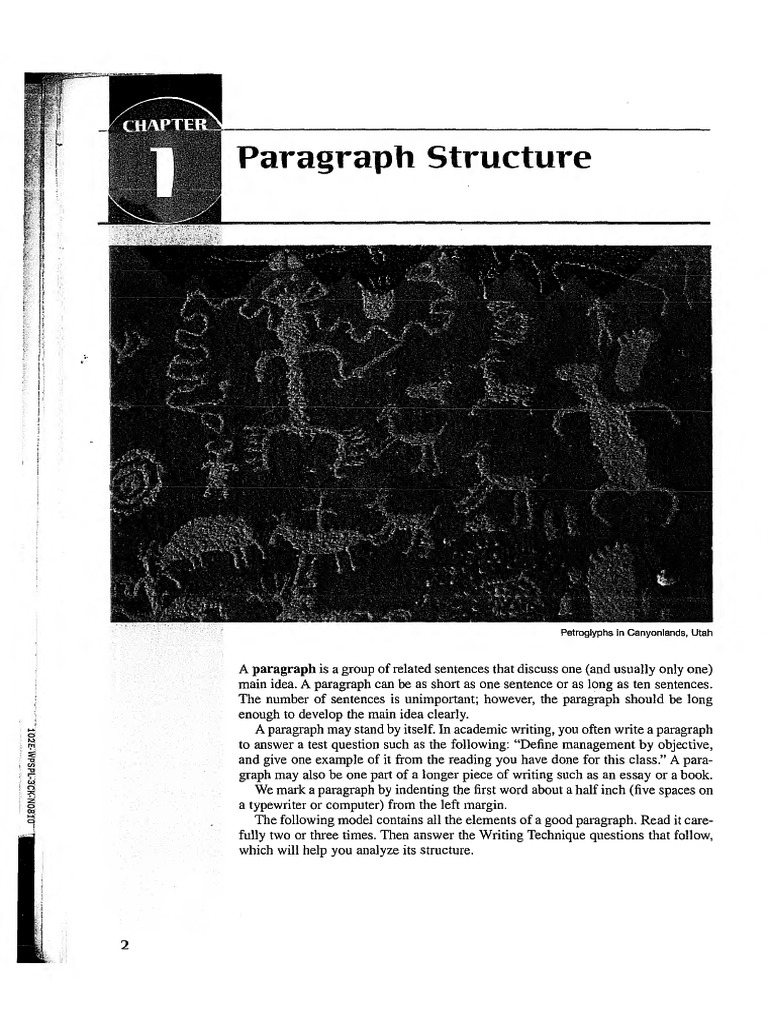 B - Writing Academic English - CH 1 Paragraph Structure | PDF