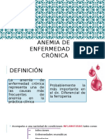 Anemia de Enfermedad Crónica