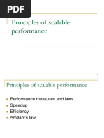 Principles of Scalable Performance