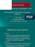 Teorías Del Estado El Estado Moderno y La Gobernabilidad