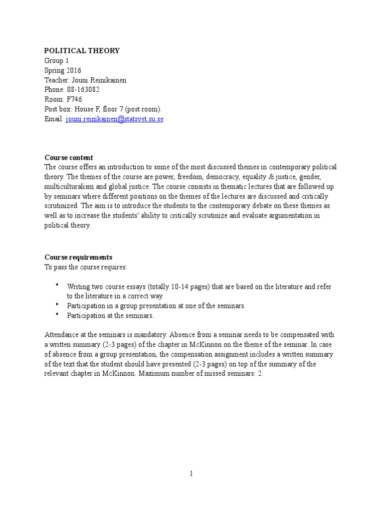 Course Instructions PT01 | PDF | Deliberation | Theory