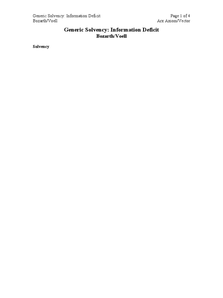 US Deficit in Environmental Data | PDF | Environmental Law | United ...
