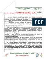 DDS - 175 - Causas de Acidente de Trabalho - 03-10-2011