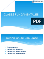 Clases Fundamentales