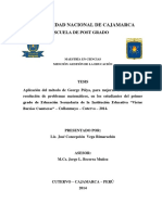 Tesis Pólya y La Resolución de Problemas PDF